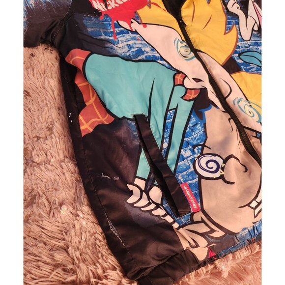 Members Only Nickelodeon Hey Arnold Mens Jacket Large - Picture 6 of 7